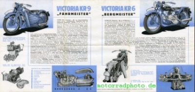 Preview: Victoria Motorrad Prospekt   12 Seiten 1936   v-p36-1