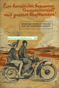 Preview: NSU Motorrad Prospekt  6 Seiten   1927   nsu-p27