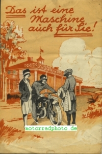 Preview: NSU Motorrad Prospekt  6 Seiten   1927   nsu-p27