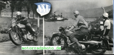 Preview: NSU Motorcycle brochure  8 pages   1938   nsu-p38
