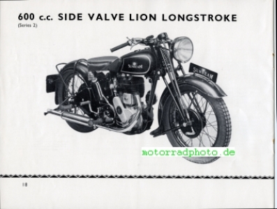 Preview: Sunbeam Motorrad Prospekt 30 Seiten  1937  su-p37