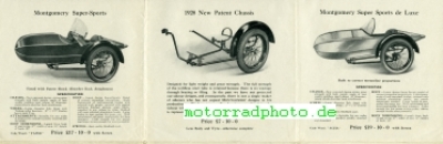 Preview: Montgomery Motorrad Prospekt  12 Seiten  1927  mont-p27