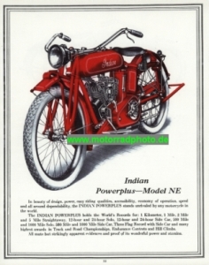 Preview: Indian Motorrad Verkaufskatalog  28 Seiten  1921   ind-p21