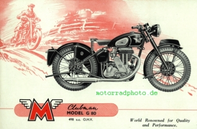 Preview: Matchless Motorrad Prospekt 12 Seiten  1949   mat-p49