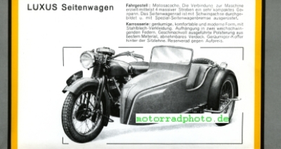 Preview: Motosacoche Motorrad Prospekt  8 Seiten 1937     mag-p37
