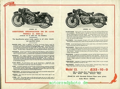 Preview: Coventry Eagle Motorrad Prospekt 8 Seiten  1935    coea-p35-2