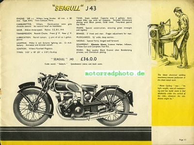 Preview: Francis Barnett Motorrad Prospekt 12 Seiten  1939     frba-p39