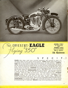 Preview: Coventry Eagle Motorrad Prospekt 16 Seiten  1938   coea-p38