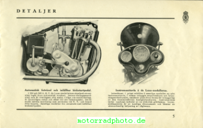 Rex Motorrad Prospekt 20 Seiten  1933-34   rexs-p33-34