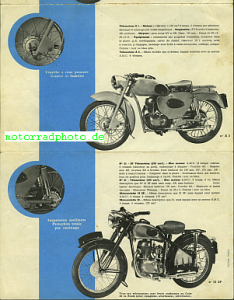 Preview: Alcyon Motorrad Prospekt  8 Seiten 1955    alc-p55