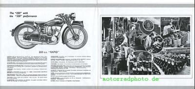 Preview: Rudge Motorrad Prospekt 12 Seiten   1939  rud-p39