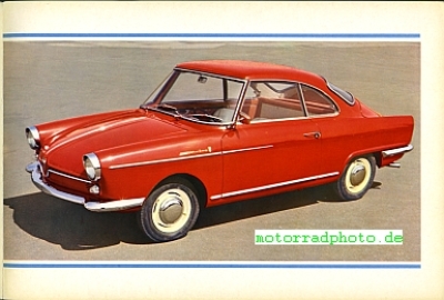 Preview: NSU Automobil  Prospekt  Sport Prinz Export 4 Seiten 1960  nsu-op60-prs
