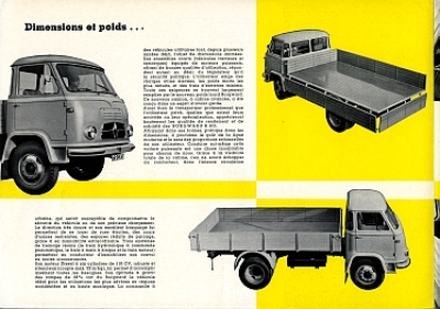 Borgward LKW Prospekt  LKW B655 4 Seiten  1959     bor-op59-655