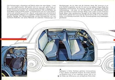 Preview: NSU Automobil Prospekt  Typ Neckar 6 Seiten 1956    nsuA-op56