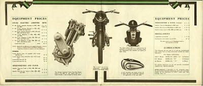 Preview: Raleigh Motorrad Prospekt  12 Seiten 1932   ral-p32