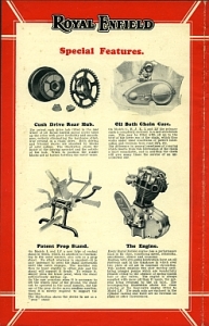 Preview: Royal Enfield Motorrad Prospekt 10 Seiten  1932  royen-p32