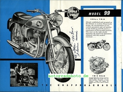 Preview: Norton Motorrad Prospekt  12 Seiten  1958  no-p58