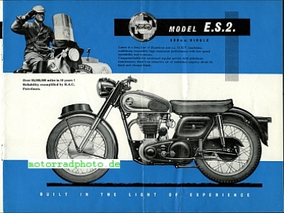 Preview: Norton Motorrad Prospekt  12 Seiten  1958  no-p58