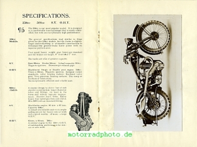 Preview: Baughan Motorrad Prospekt  10 Seiten  1935  baug-p35