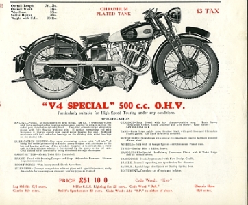 Preview: Dunelt Motorrad Prospekt  8 Seiten  1934   du-p34