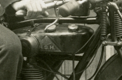 Preview: N.S.H. Motorradfoto  500ccm sv ca. 1926   nsh-f01