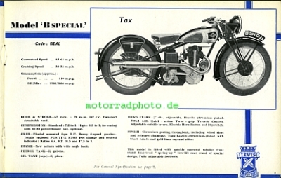 Preview: Levis Motorrad Prospekt  12 Seiten  1937   lev-p37