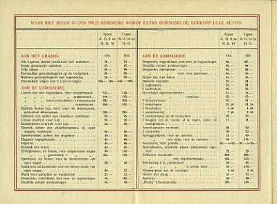 Preview: Duerkopp Automobil Prospekt, Preisliste, Daten 1914   duer-op14