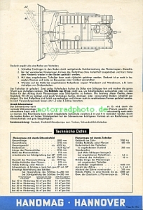 Preview: Hanomag Raupe Prospekt  K 55 E  4 Seiten      hano-op51-2