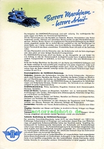 Preview: Hanomag Raupe Prospekt  K 55 E  4 Seiten      hano-op51-3