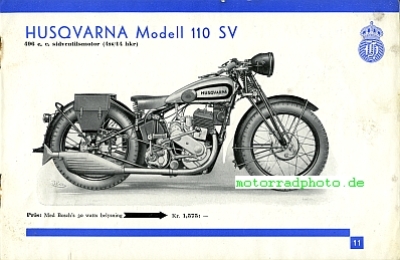 Preview: Husqvarna Motorrad Prospekt  24 Seiten  1934   hus-p34