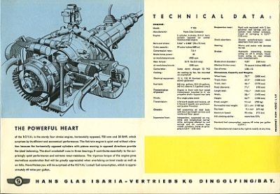 Preview: Glas Kleinwagen Prospekt T 700 6 Seiten  1961    glas-op61e Preview: Glas Kleinwagen Prospekt T 700 6 Seiten  1961    glas-op61e