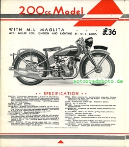 Preview: New Mount Motorrad Prospekt  6 Seiten  1930   nemou-p30