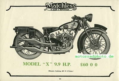 Preview: Matchless Motorrad Prospekt 24 Seiten  1929   mat-p29