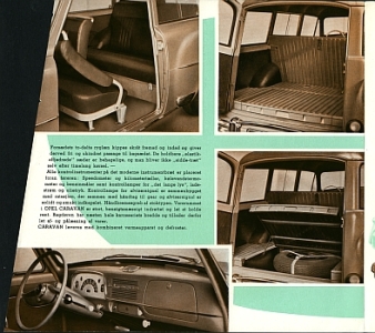 Opel Car Brochure  Caravan 6 pages  1953    op-op53dk