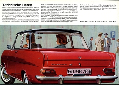 Preview: Opel Automobil Prospekt Kadett L 6 Seiten  1965    op-op65-kl Preview: Opel Automobil Prospekt Kadett L 6 Seiten  1965    op-op65-kl