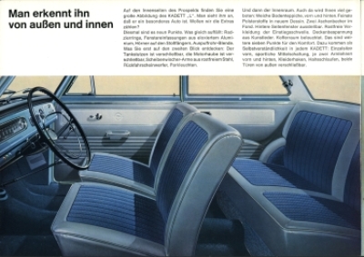Preview: Opel Automobil Prospekt Kadett L 6 Seiten  1965    op-op65-kl Preview: Opel Automobil Prospekt Kadett L 6 Seiten  1965    op-op65-kl