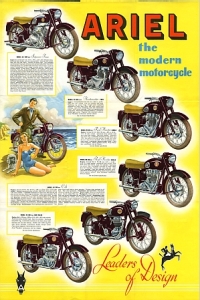 Preview: Ariel Motorrad Prospekt   24 Seiten   1958      ari-p58