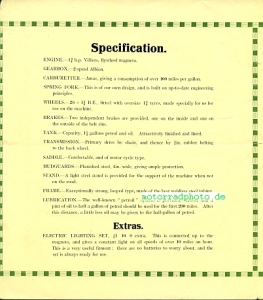 Preview: Ajax Motorrad Prospekt 6 Seiten  1923   ajax-p23