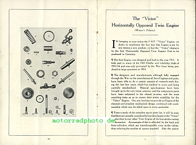 Preview: Coventry Victor Motor 5/7 H.P. TL  16 Seiten  1919  covi-p19-M