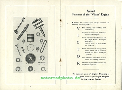 Preview: Coventry Victor Motor 5/7 H.P. TL  16 Seiten  1919  covi-p19-M