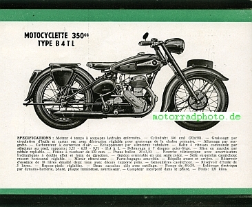 Preview: Magnat Debon Motorrad Prospekt 6 Seiten 1951   md-p51