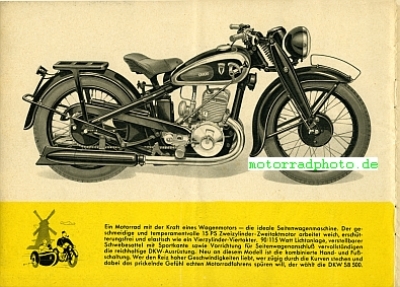 Preview: DKW Motorrad Prospekt 18 Seiten 1939   dkw-p39
