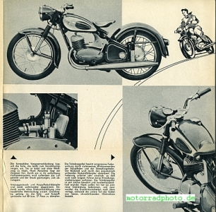 Preview: DKW motorrad Prospekt 6 Seiten  1954   dkw-p54