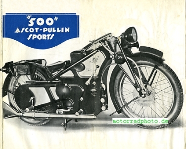 Preview: Ascot-Pullin Motorrad Prospekt 18 Seiten 1929   ascpu-p29-2