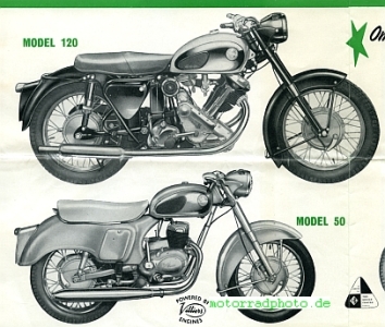 Preview: Panther Motorrad Prospekt 8 Seiten  1960   pa-gb-p60