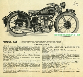Preview: Velocette Motorrad Prospekt  8 Seiten  1935   velo-p35