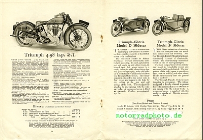 Preview: Triumph GB Motorrad Prospekt 24 Seiten   1929   triu-p29