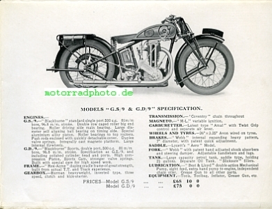 Preview: Rex - Acme Motorrad Prospekt 18 Seiten  1929  acm-p29