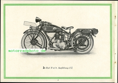 Preview: D-Rad Motorrad Prospekt  20 Seiten  1926    dr-p26