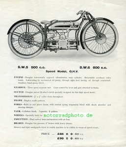 Preview: Douglas Motorrad Prospekt 12 Seiten 1930    dou-p30